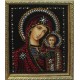 Икона Казанской Божьей Матери малая репродукция