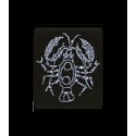 Картина из кристаллов сваровски Знак зодиака Рак малый
