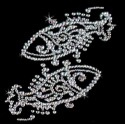 Картина из кристаллов сваровски Знак зодиака Рыбы малый
