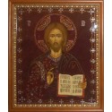 Картина из страз сваровски Икона Иисус Христос большая репродукция