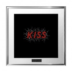 Картина из кристаллов сваровски KISS