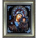 Картина из страз сваровски Икона Казанской Божьей Матери 2 средняя