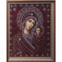Картина из страз сваровски Икона Казанской Божьей Матери средняя