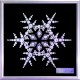 Картина из кристаллов сваровски Снежинка